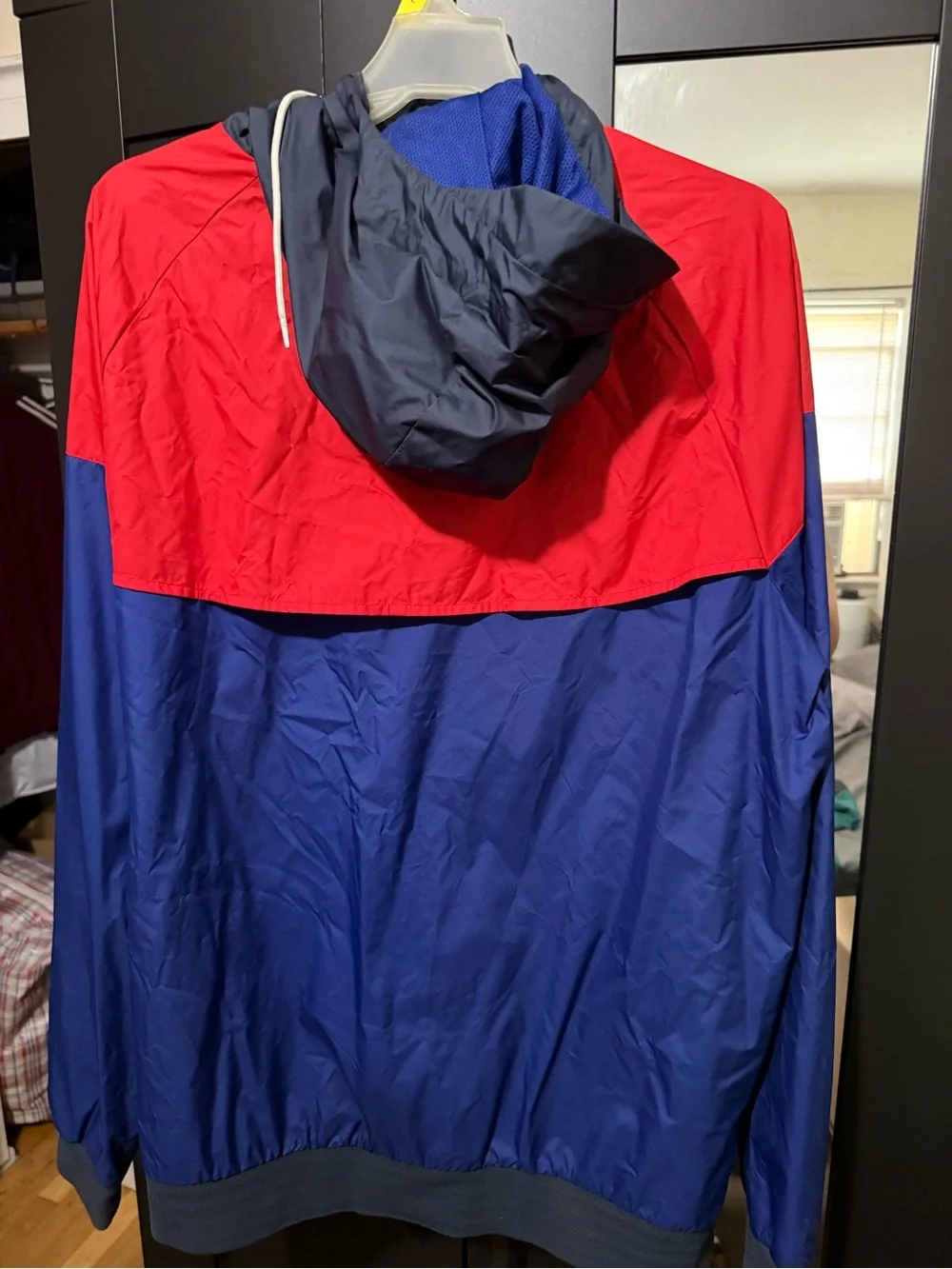 Nike Royal Blue Performance Jacket with Red Nike Tag